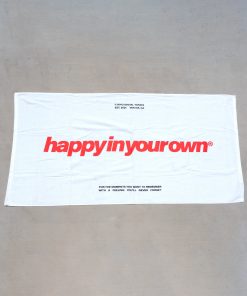 Happy In Your Own Beach Towel